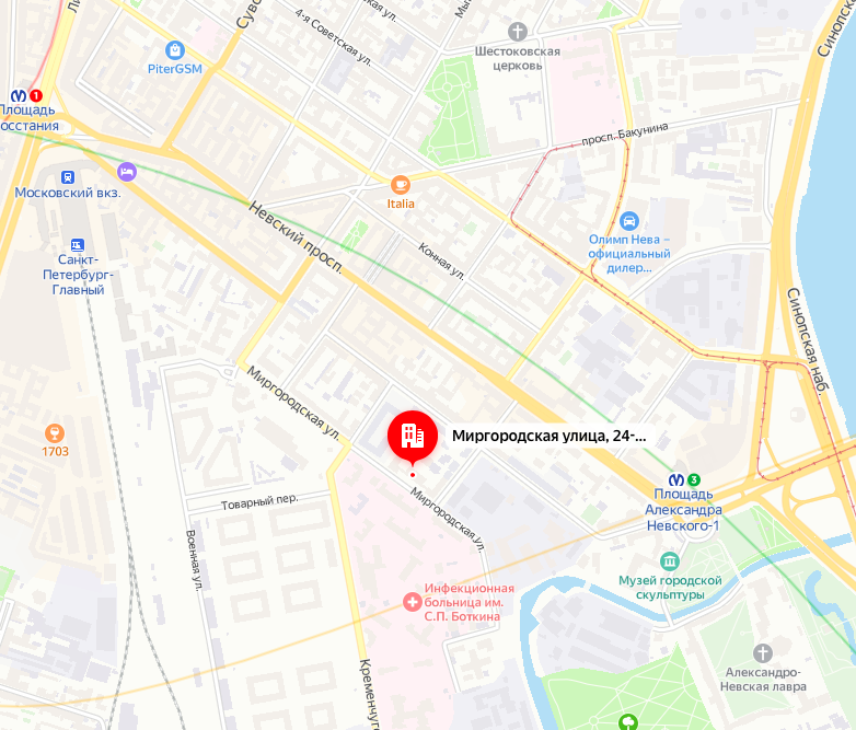 Центральный район, Миргородская ул., 24-28